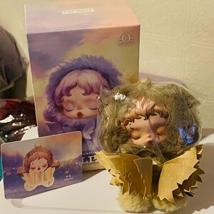 Skullpanda V2 “Teakwood” – L’impressionnisme Series (POP MART Figure)